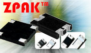 ZOWIE developed the ZPAKTM high current density surface mount family  with wide heatsink design for superior thermal performance and  reliability.